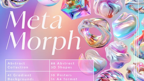 MetaMorph Abstract 3D Objects