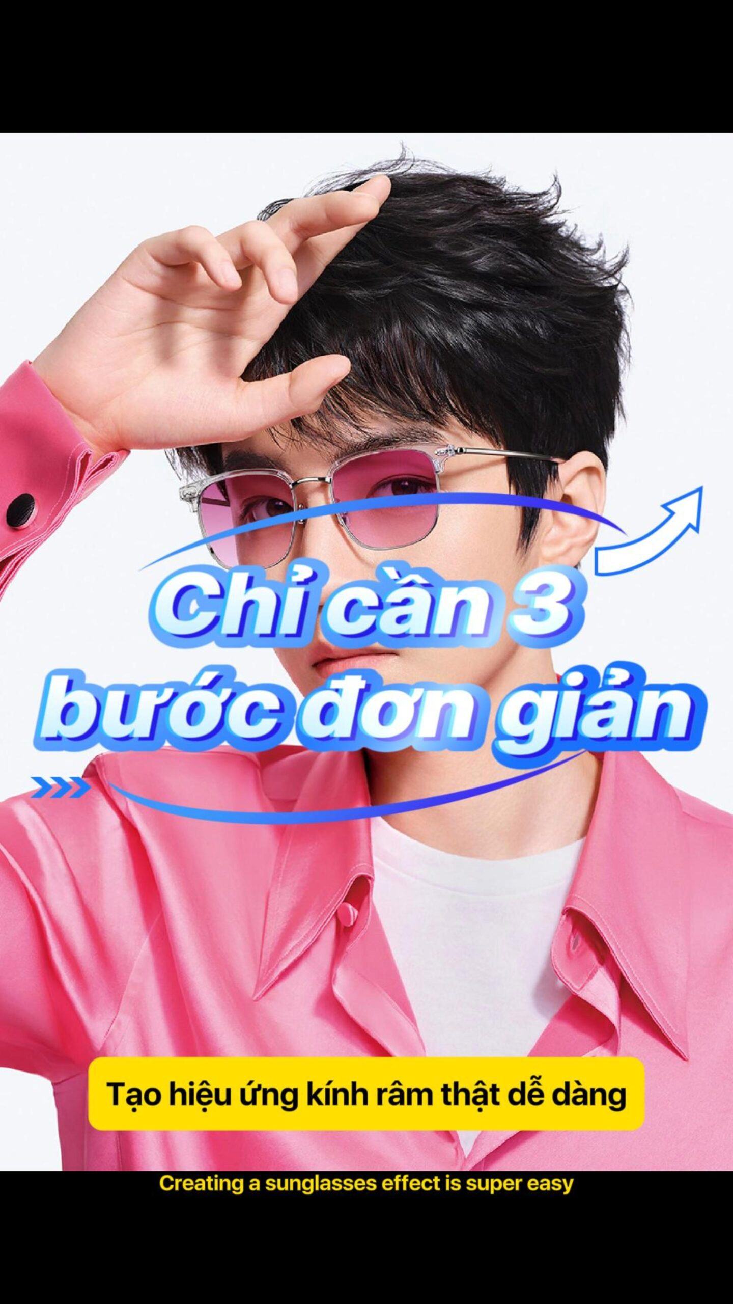 Chỉ cần 3 bước đơn giản, trở thành “bậc thầy” hiệu ứng kính râm trong Photoshop!-GenZ Academy