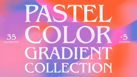 Pastel color gradient collection-GenZ Academy