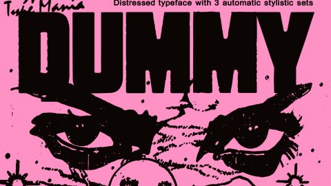 Dummy TM — Bold Distressed Type-GenZ Academy