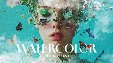 Watercolor Painting Photo Effect-GenZ Academy