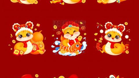 Thiết Kế Hình Ảnh Cartoon Rắn Cho Tết Nguyên Đán Trong Photoshop.-GenZ Academy