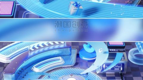 Sân Khấu 3D Công Nghệ Xanh Dương Cho Double 11: Thiết Kế Độc Đáo, Hiệu Ứng Ấn Tượng-GenZ Academy
