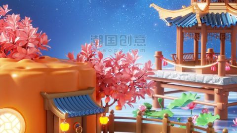Trung thu 3D: Cổ đình và bánh Trung thu, thương mại điện tử.-GenZ Academy