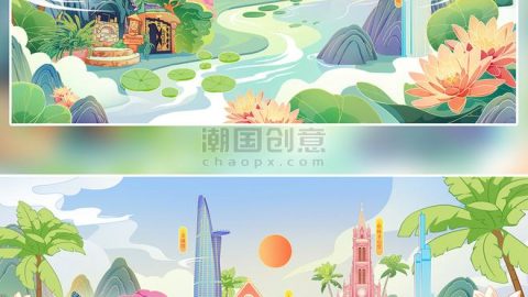 Biểu Tượng Việt Nam Qua Minh Họa Vẽ Tay: Sử Dụng Photoshop Để Tạo Nên Nghệ Thuật Tinh Tế-GenZ Academy