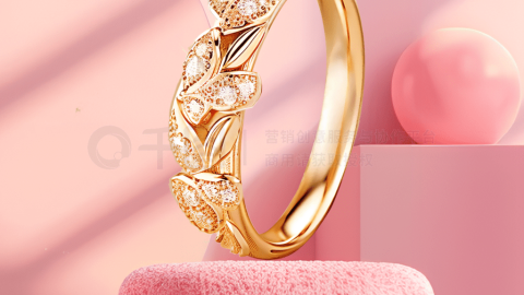 Poster Quảng Cáo Nhẫn Kim Cương Valentine-GenZ Academy