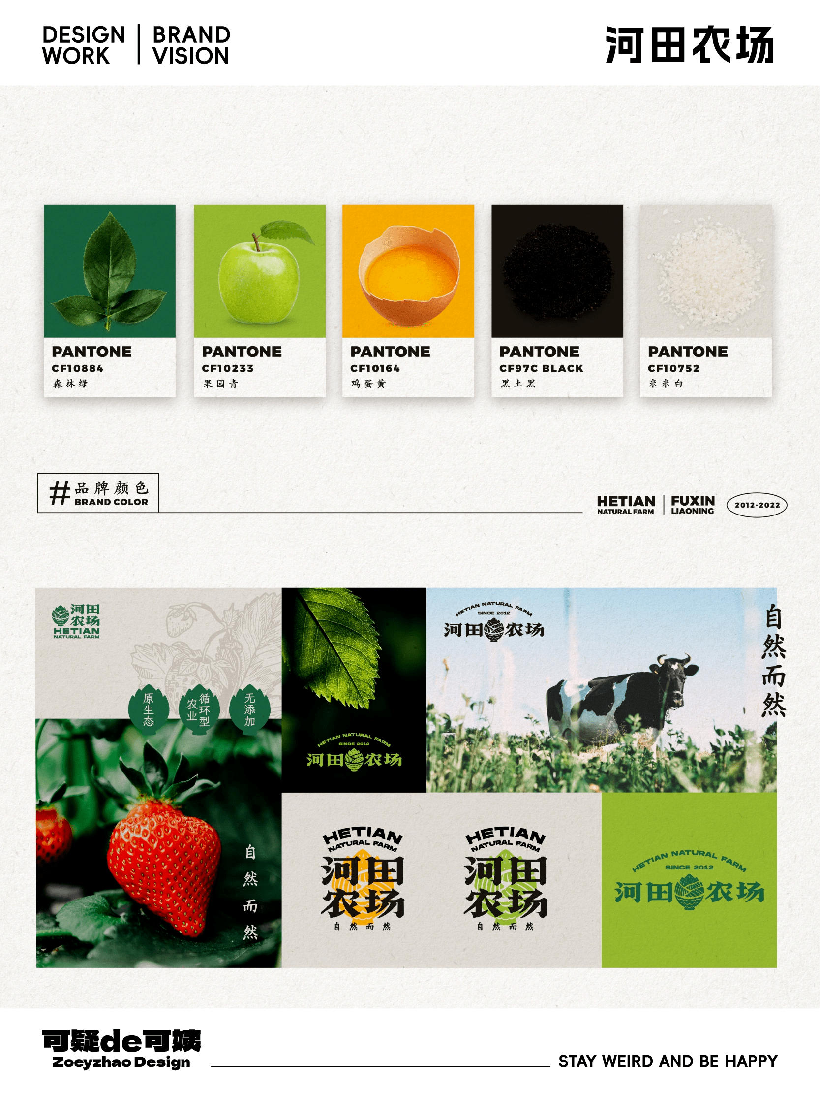 Thiết kế nguyên bản|Thiết kế nhận diện thương hiệu Nông trại Hà Điền🌱-GenZ Academy