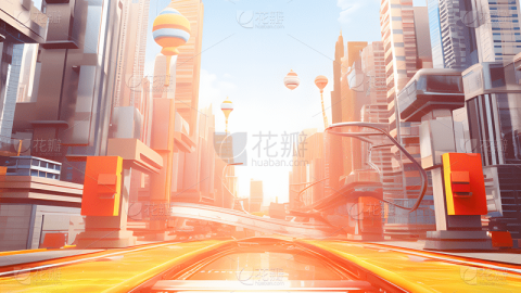 Thương Mại Điện Tử, Quảng Cáo 3D Cảnh Đường Phố Đỏ.-GenZ Academy