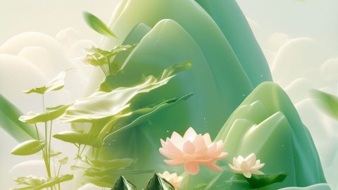 Poster điện thoại di động 3D chúc mừng Lễ hội thuyền rồng AIGC.-GenZ Academy