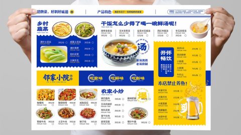Ý tưởng mới cho việc thiết kế template food and drink-GenZ Academy