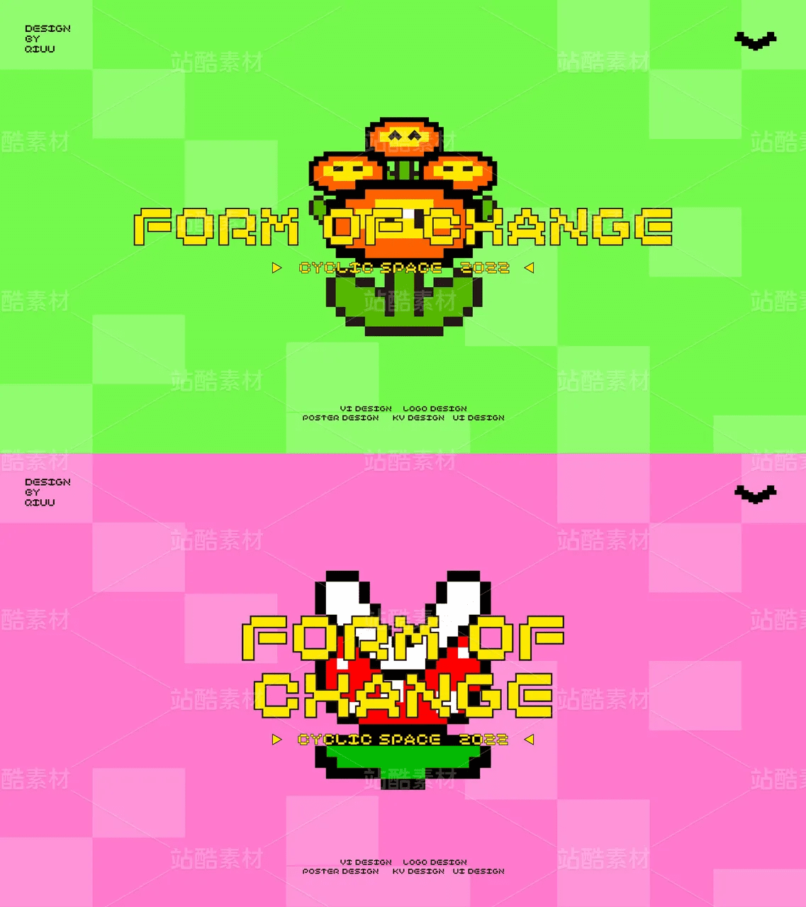 [MIỄN PHÍ THƯƠNG MẠI] Font Chữ Pixel QIUU 5×5-GenZ Academy
