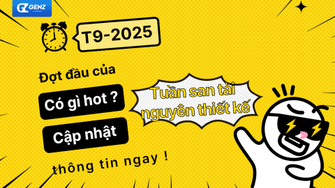 Đợt đầu của Tuần san tài nguyên thiết kế tháng 9 năm 2025-GenZ Academy
