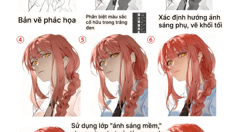 🎨 TUTORIAL VẼ ANIME CỰC CHILL-GenZ Academy