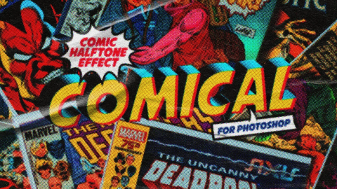 Comical Halftone Effect-GenZ Academy