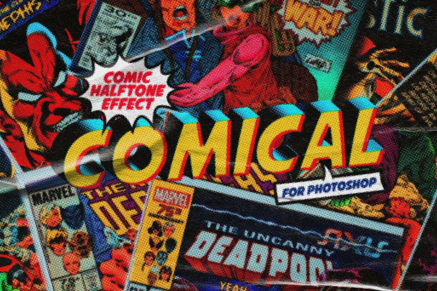 Comical Halftone Effect-GenZ Academy