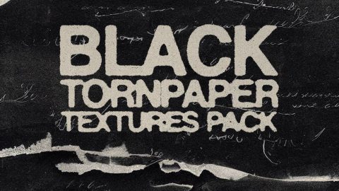 Black Torn Paper Textures Premium Pack-GenZ Academy