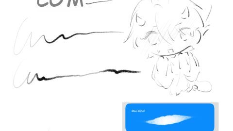 Bộ Cọ Mực Nước & 16 Brush Nhân Vật QQ Procreate-GenZ Academy