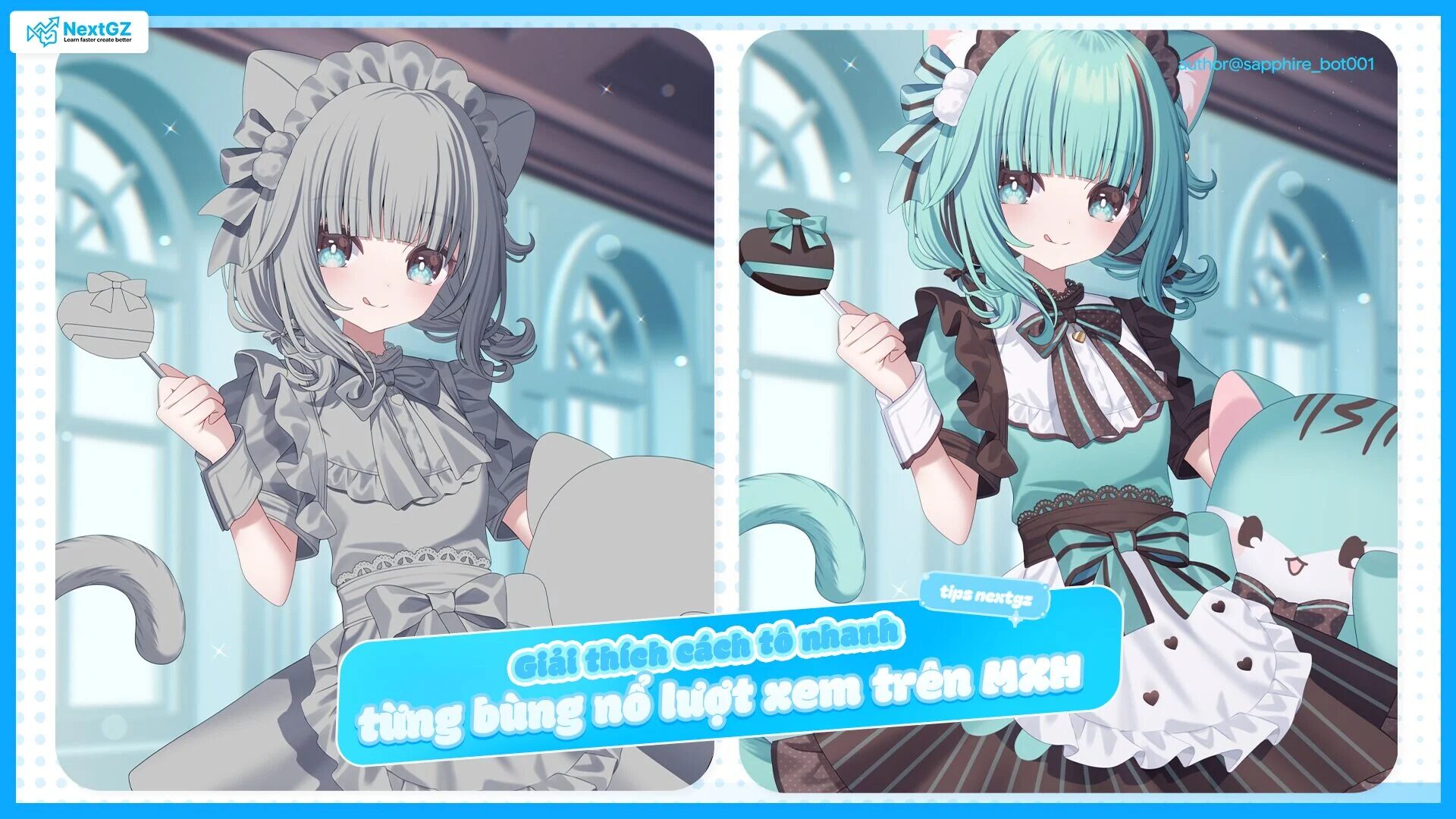 Cách tô màu grisaill anime tiết kiệm thời gian-GenZ Academy