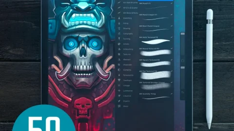 AW Tattoo Brushes for Procreate-GenZ Academy