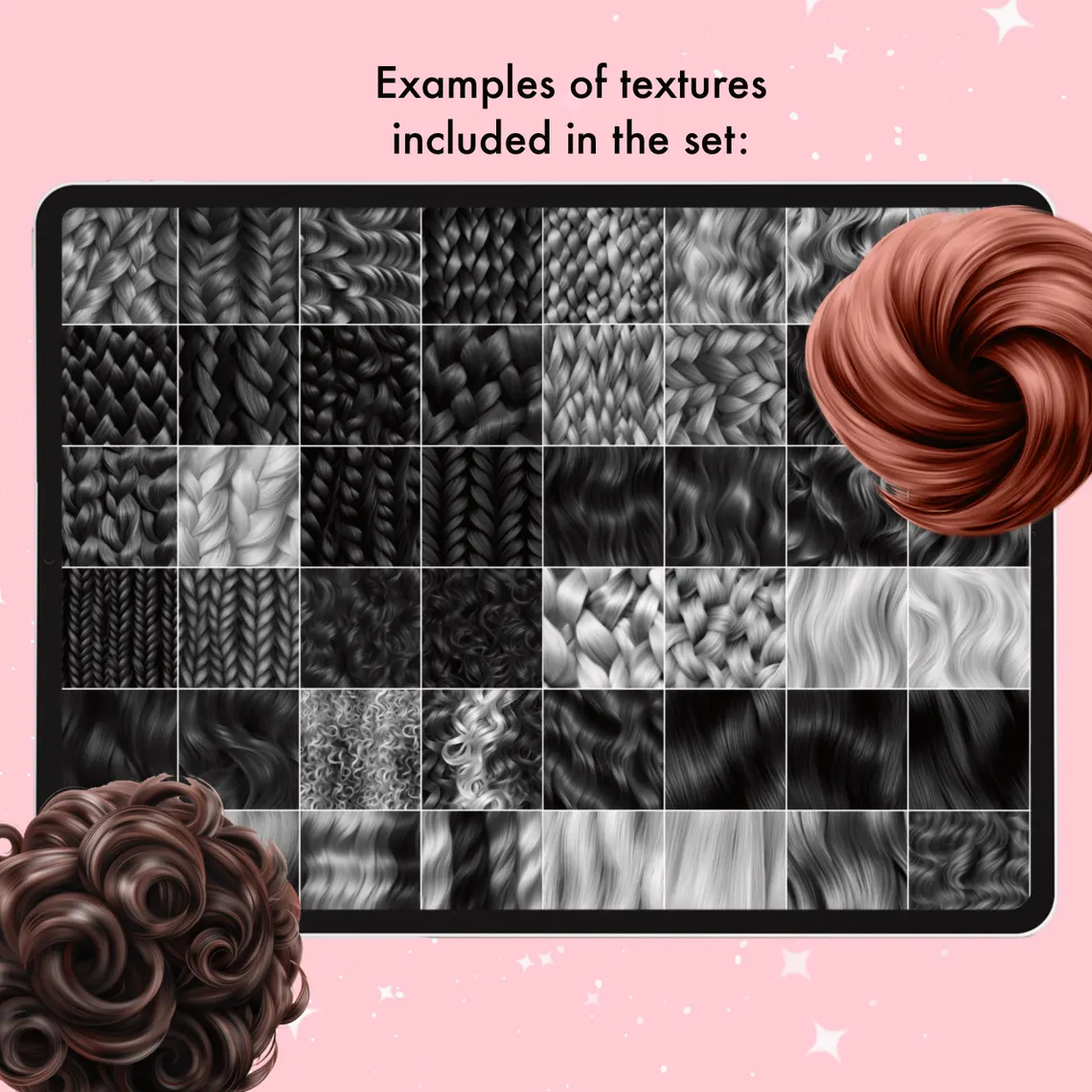 245 Cọ Tạo Texture Tóc Cho Procreate: Tóc Tết, Tóc Xoăn 4 20260222005739142-il_1140xN.6249735460_7cva