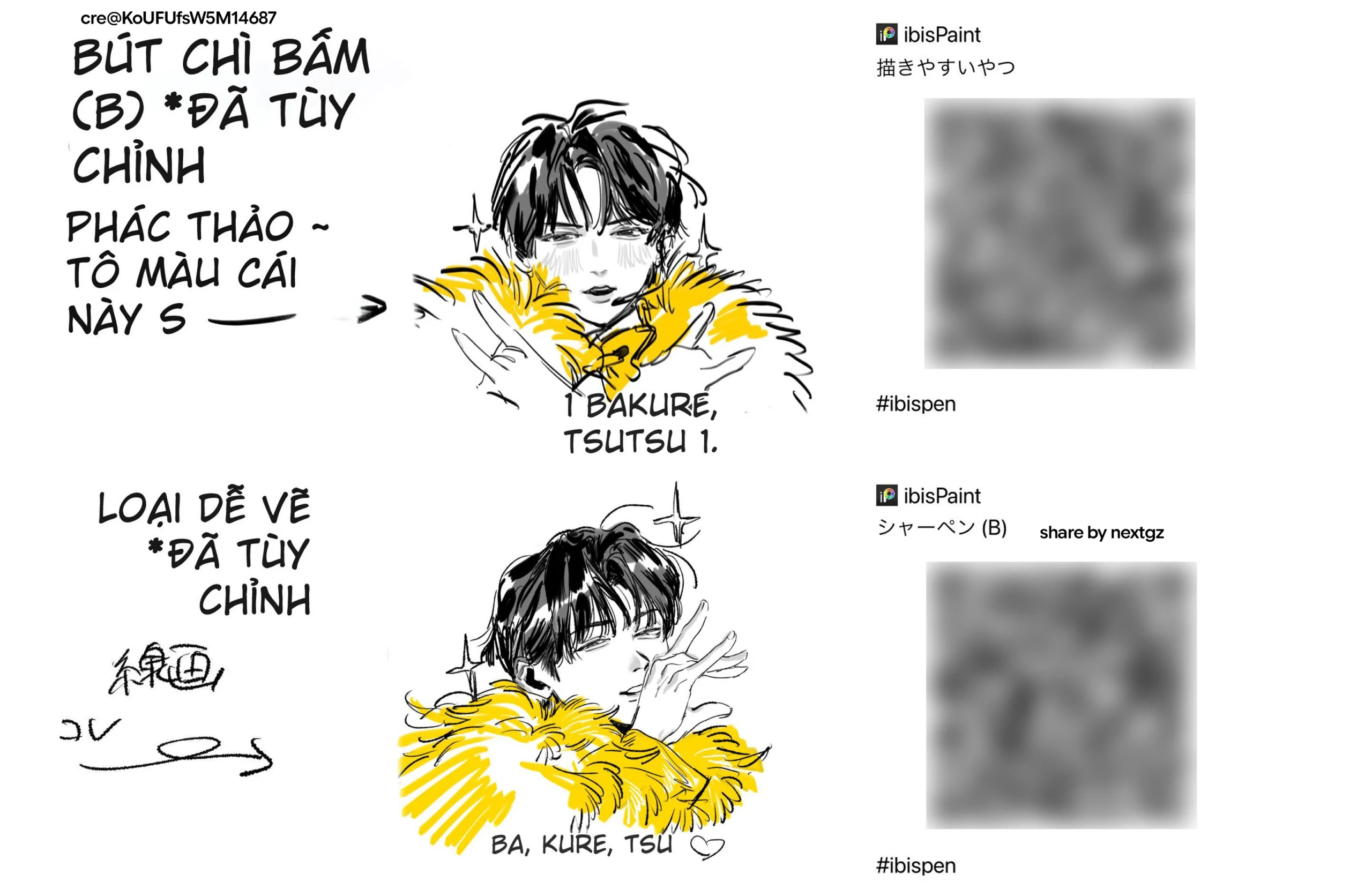Drop nhẹ 2 cây brush ibisPaint siêu xịn Korea - GenZ Academy-GenZ Academy