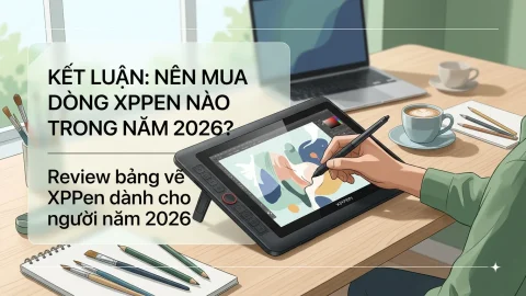Review bảng vẽ XPPen dành cho người mới năm 2026: Top lựa chọn đáng mua nhất