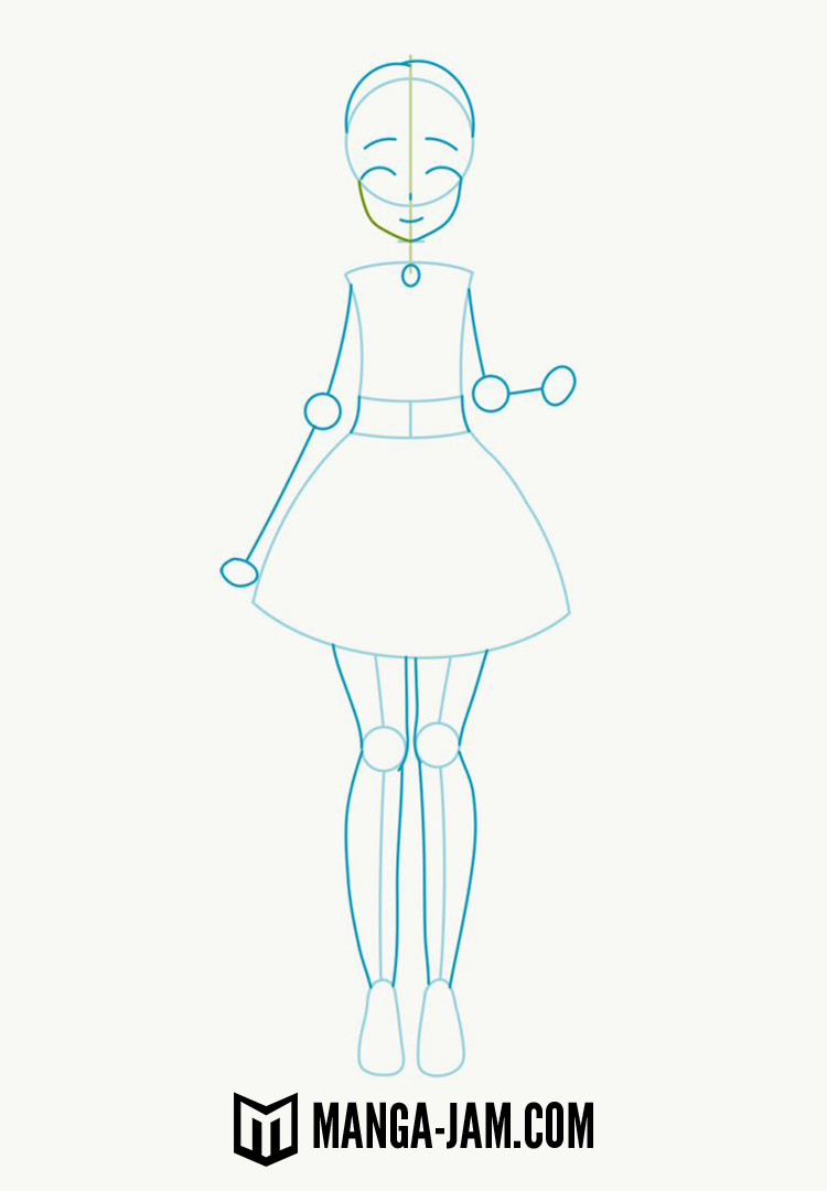 How to Draw Tsunomaki Watame from hololive 4th Generation 02
