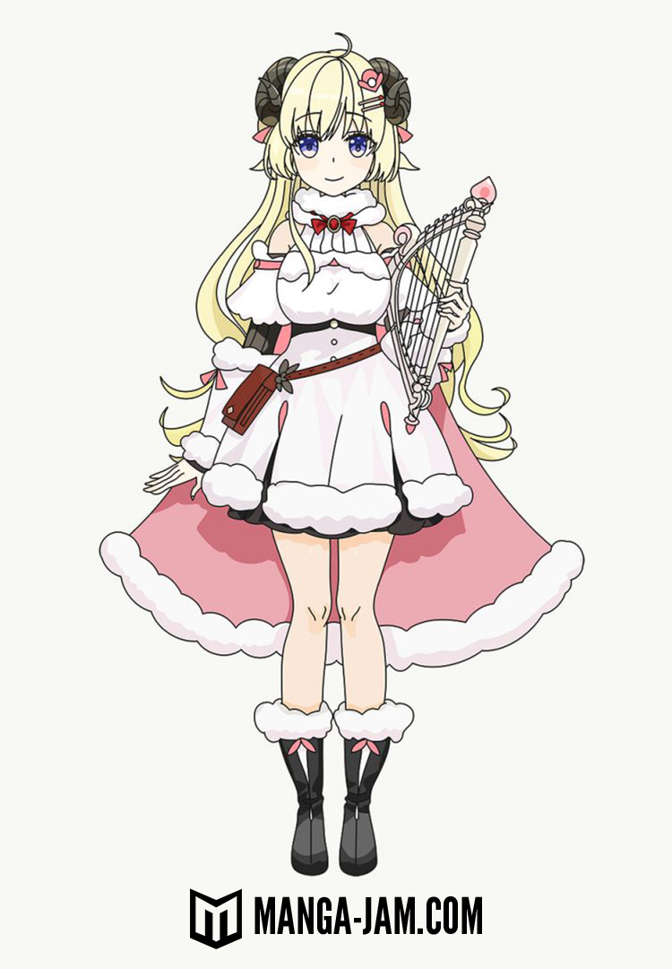 Cách Vẽ Tsunomaki Watame từ hololive Thế Hệ Thứ 4