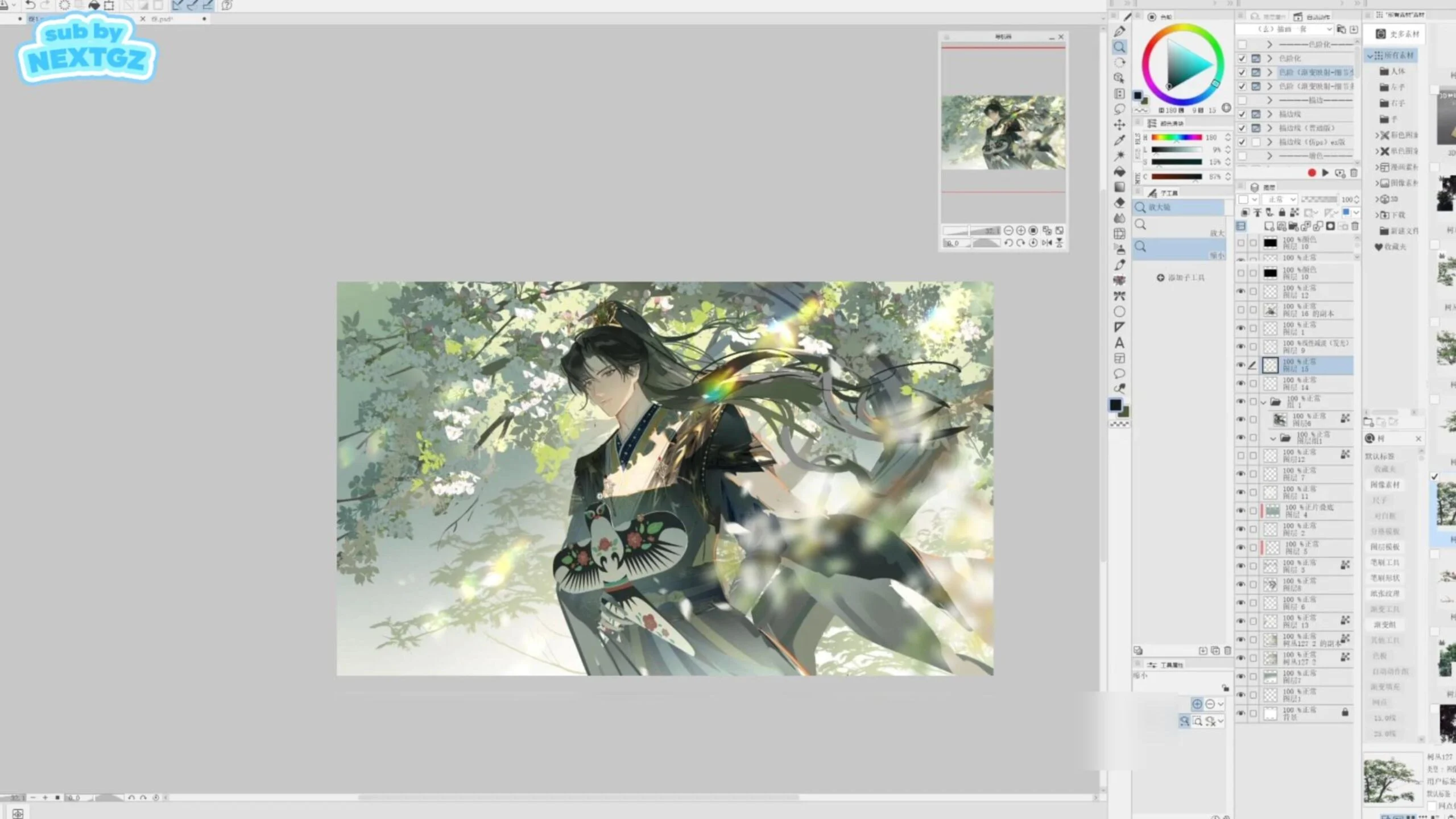 Tuyệt chiêu xử lý ánh sáng và hậu cảnh giúp tranh digital art thăng hạng-GenZ Academy