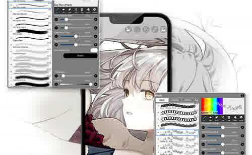 ibisPaint 14.0 Cho Digital Artist: Palette, Gradient Pen, Brush Pressure Và Export CMYK Nên Dùng Thế Nào? 2 Filter và chỉnh màu trong ibisPaint