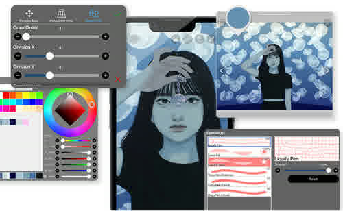 ibisPaint 14.0.8 Tích Hợp Wacom Yuify: Bảo Vệ Quyền Tác Giả Khi Chia Sẻ Tranh 3 Tính năng chia sẻ quá trình vẽ của ibisPaint