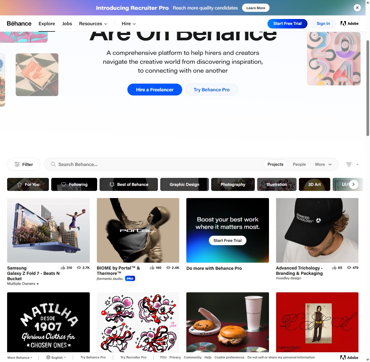 Ảnh chụp Behance chính thức cho portfolio digital art phần 5