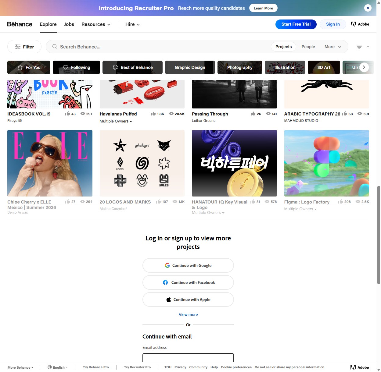Ảnh chụp Behance chính thức cho portfolio digital art phần 9