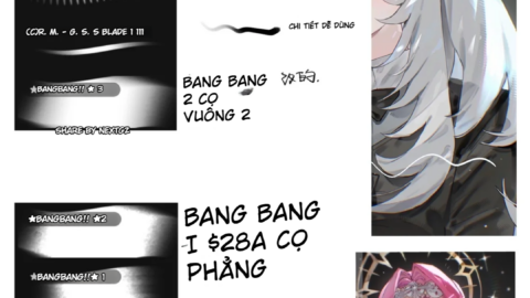 Share brush Procreate cho vẽ anime